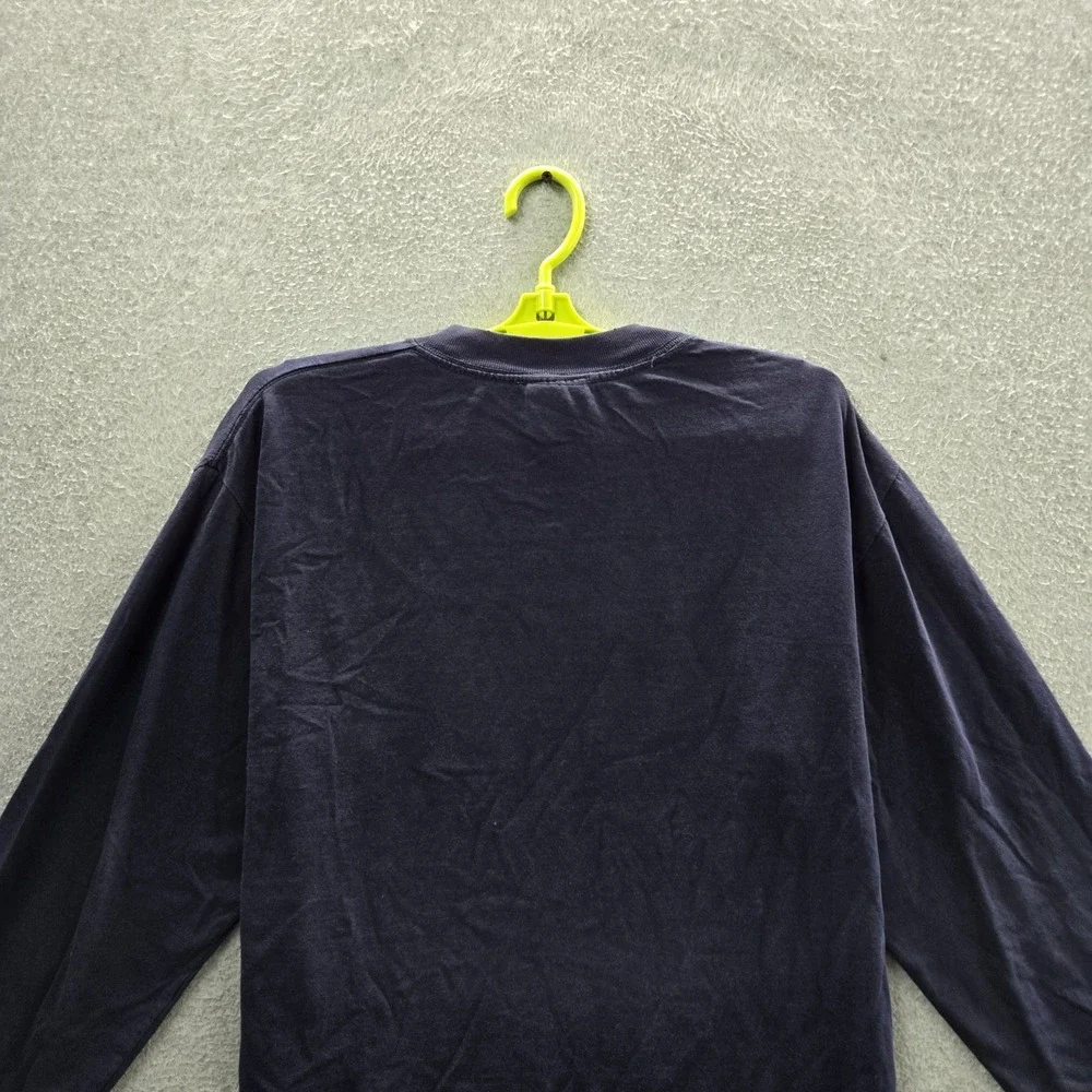 VINTAGE Little Devil Men Shirt M Navy Graphic Genuine Evil Skater BMX Y2K READ